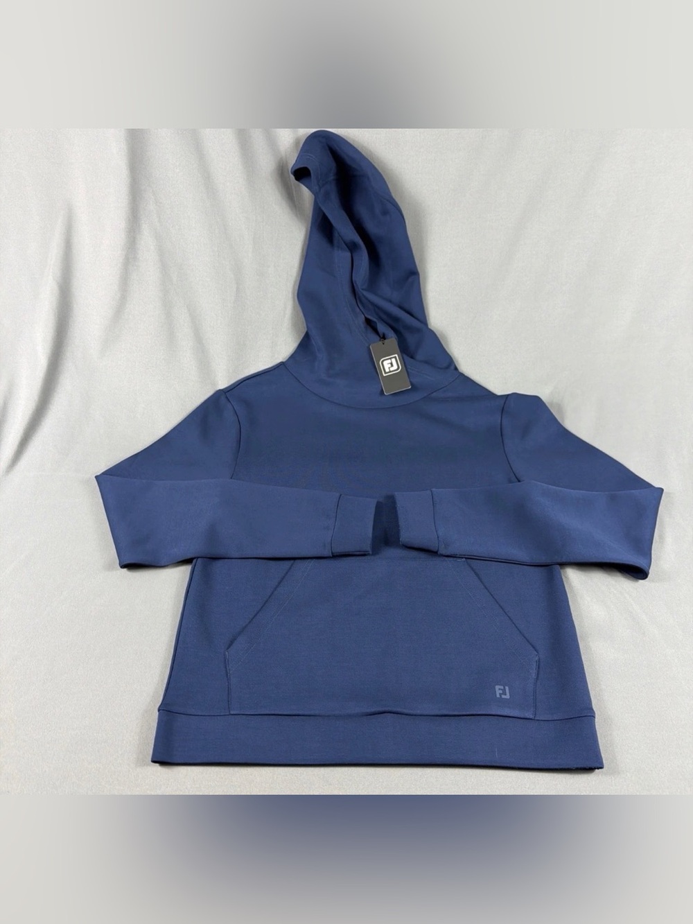 FootJoy Womens Golf Hoodie Cowl Small Navy Polyester Lyocell NWT MSRP $145